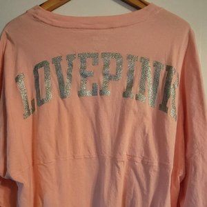 XL PINK long sleeve T-shirt
